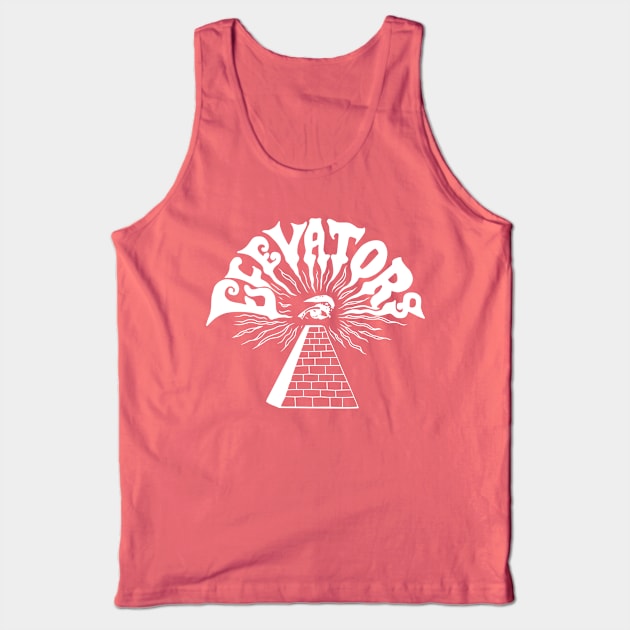 13th Floor Elevators (white) Tank Top by Joada